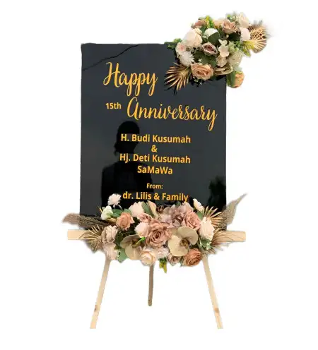 Papan Bunga Akrilik Kalinegoro